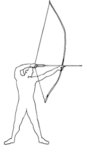 Kyudo-Bogenspannen Kyudo-Bogenspannen.gif, 6 kB